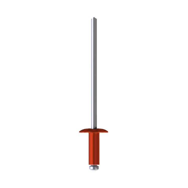 A product image of CHROMAFIX Dome Head Rivets painted in RAL 3003,