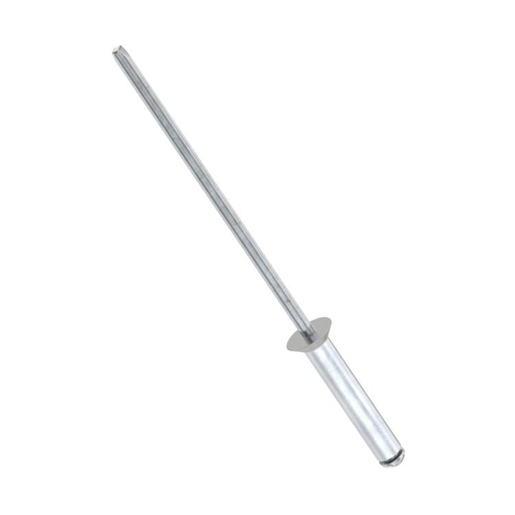 A product photo of CHROMAFIX Countersunk Rivets painted in RAL 9006,