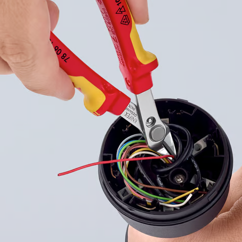 knipex flush cut pliers for wires,