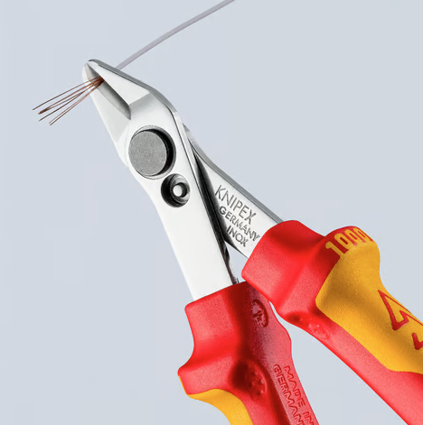 knipex insulated diagonal wire cutters,
