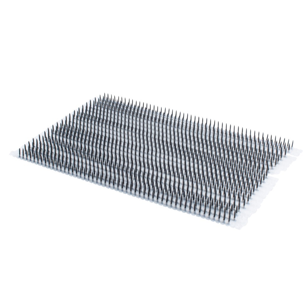 A steel drywall screw with a bugle head and fine threads, designed for fixing plasterboard to timber or metal studwork.