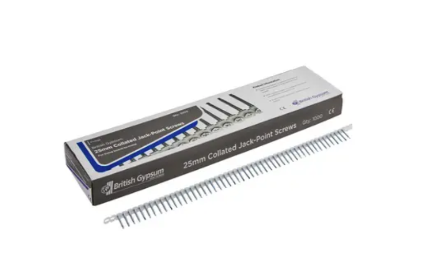 british gypsum jack-point collated screws,