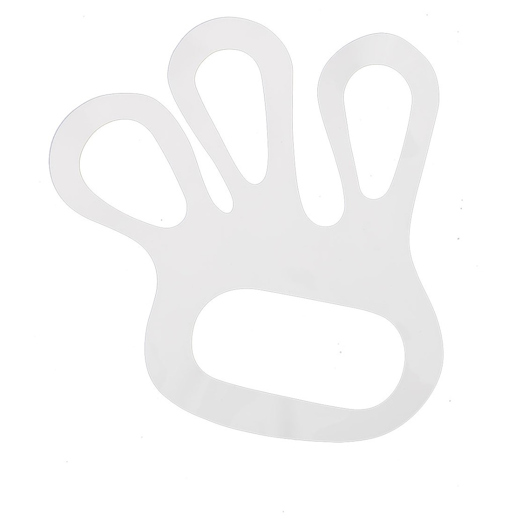 A pair of work gloves with a textured grip palm and adjustable wrist closure, designed for general site use.
