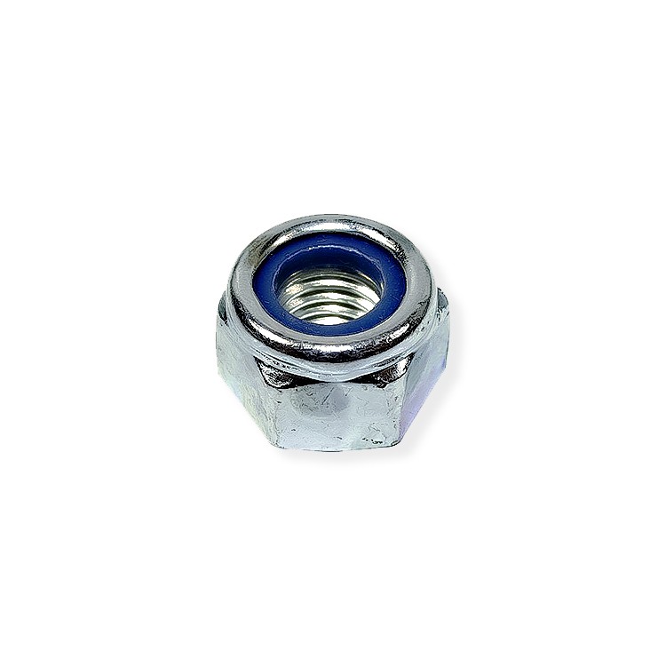 Nyloc Nut Type T BZP 100 Pack