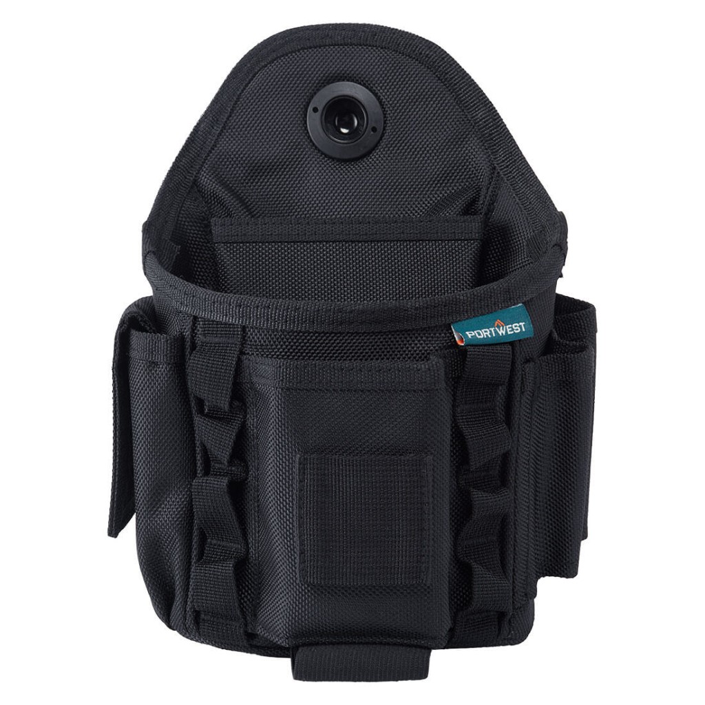 A pair of work trousers featuring functional pockets, suitable for a wide range of outdoor and site work applications.