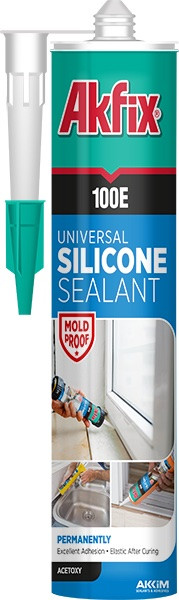 Akkim (Akfix 100E) General Purpose Silicone White