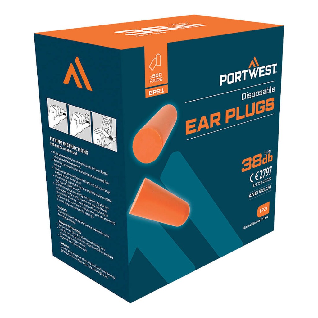 An FFP2-rated disposable dust mask with a moulded face piece and nose wire, offering protection against medium-level dust and particulates.