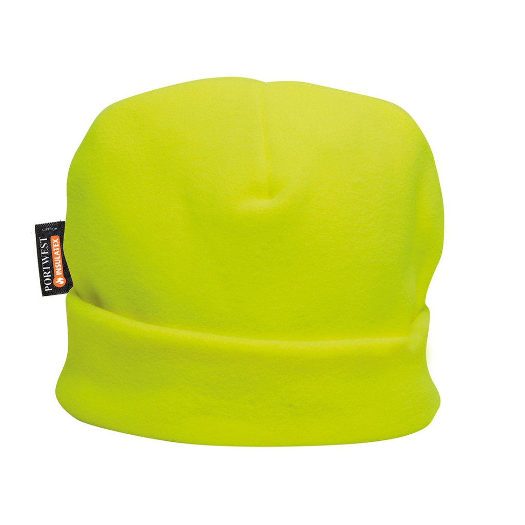 A yellow workwear garment featuring a warm thermal lining, suitable for a wide range of outdoor and site work applications.