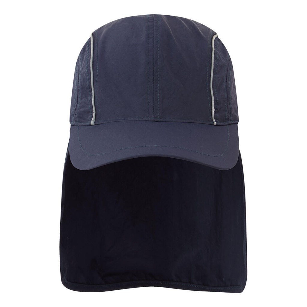 A navy blue workwear garment featuring a breathable membrane, suitable for a wide range of outdoor and site work applications.
