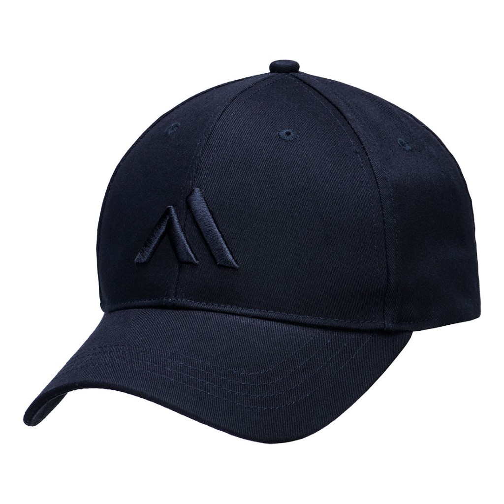 A navy blue workwear garment designed for use on construction sites and in industrial work environments.,