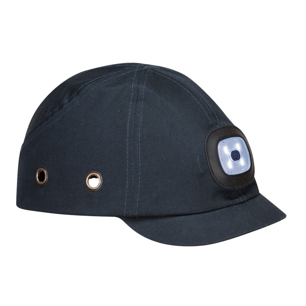 A bump cap with a lightweight internal protective shell, designed to protect against minor head bumps and scrapes.