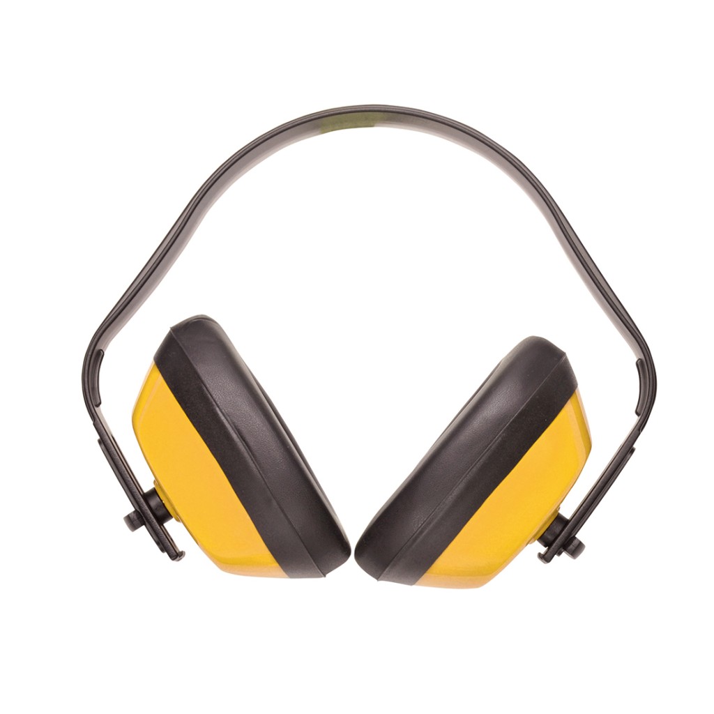 A moulded disposable dust mask with a nose clip and elasticated headbands, designed to filter airborne particulates during dusty work.