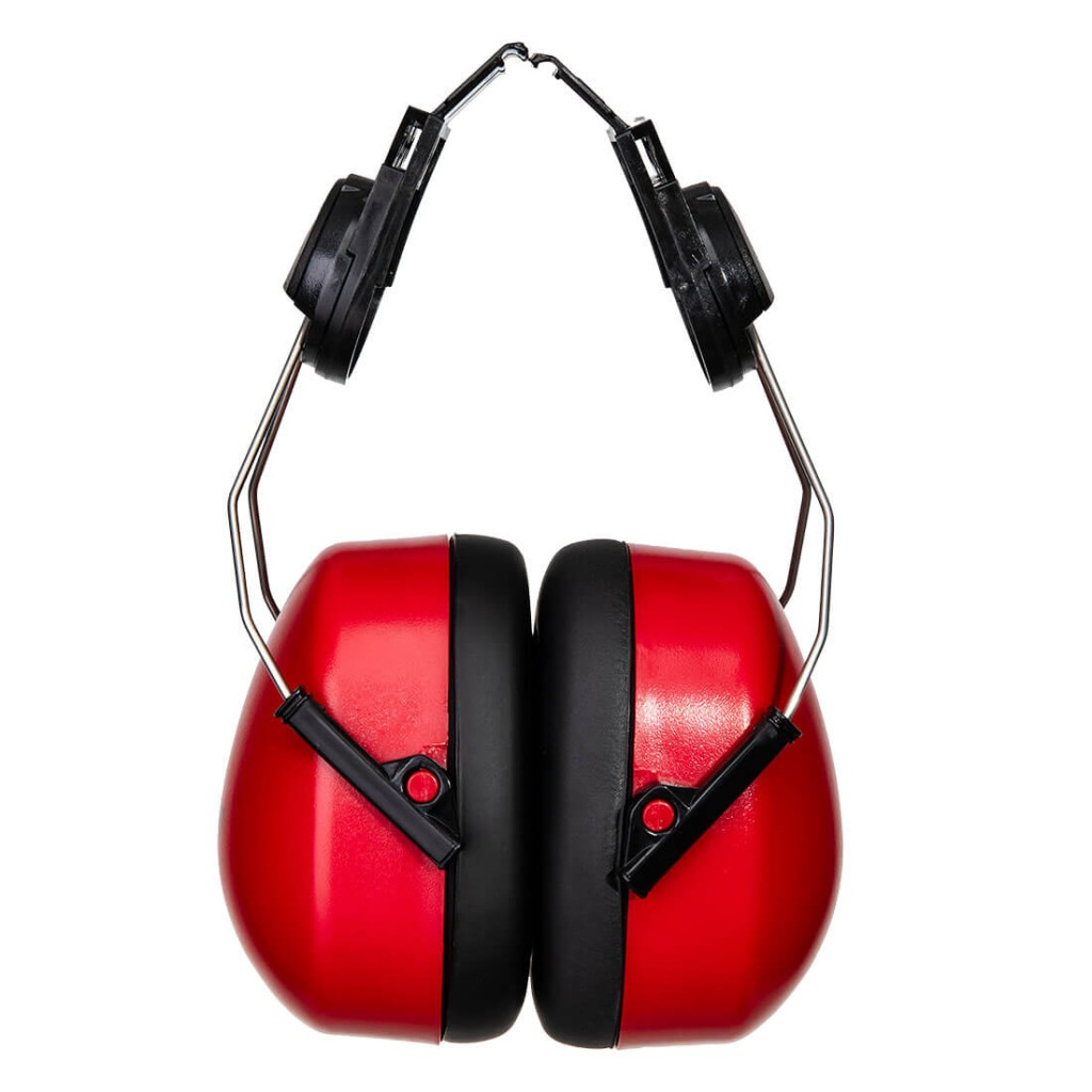 A moulded disposable dust mask with a nose clip and elasticated headbands, designed to filter airborne particulates during dusty work.