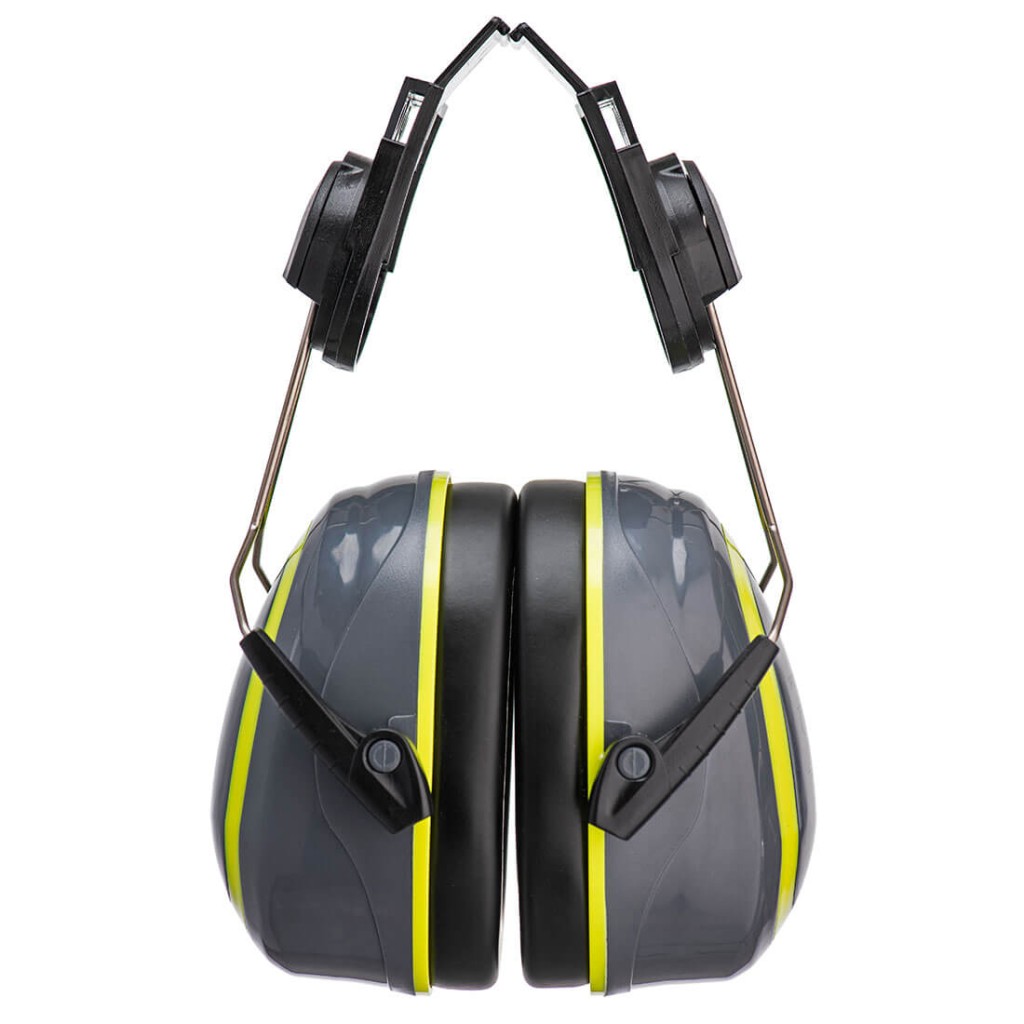 A moulded disposable dust mask with a nose clip and elasticated headbands, designed to filter airborne particulates during dusty work.