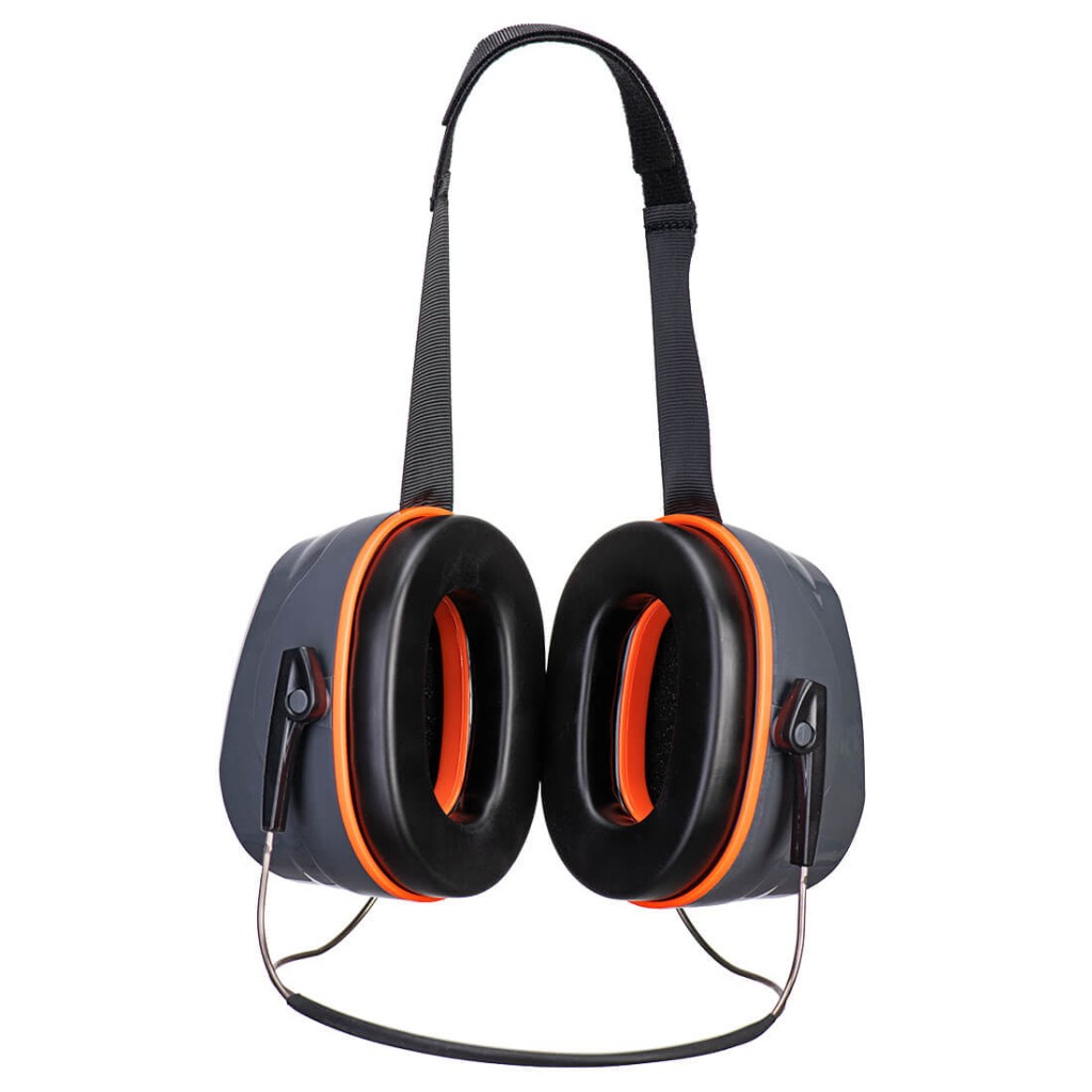 A moulded disposable dust mask with a nose clip and elasticated headbands, designed to filter airborne particulates during dusty work.