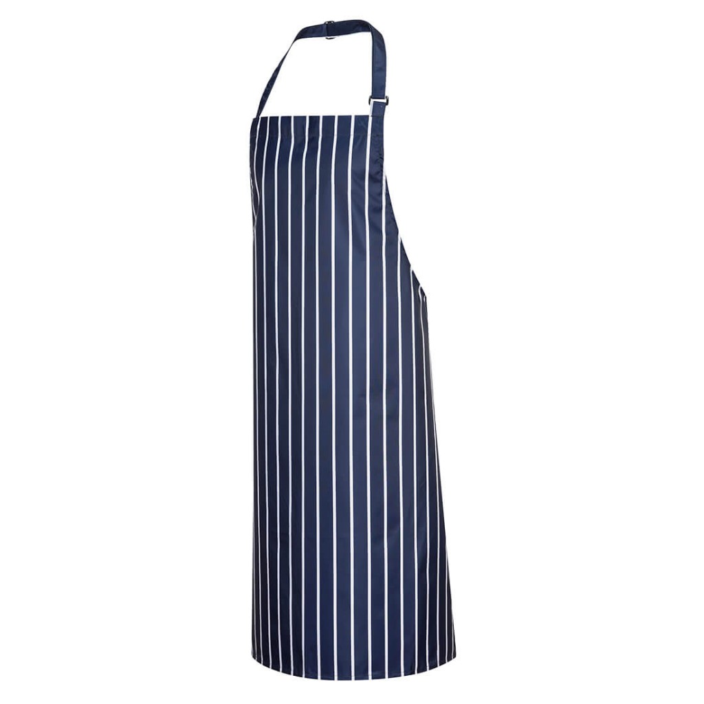 A navy blue workwear garment featuring a water-resistant outer shell, suitable for a wide range of outdoor and site work applications.