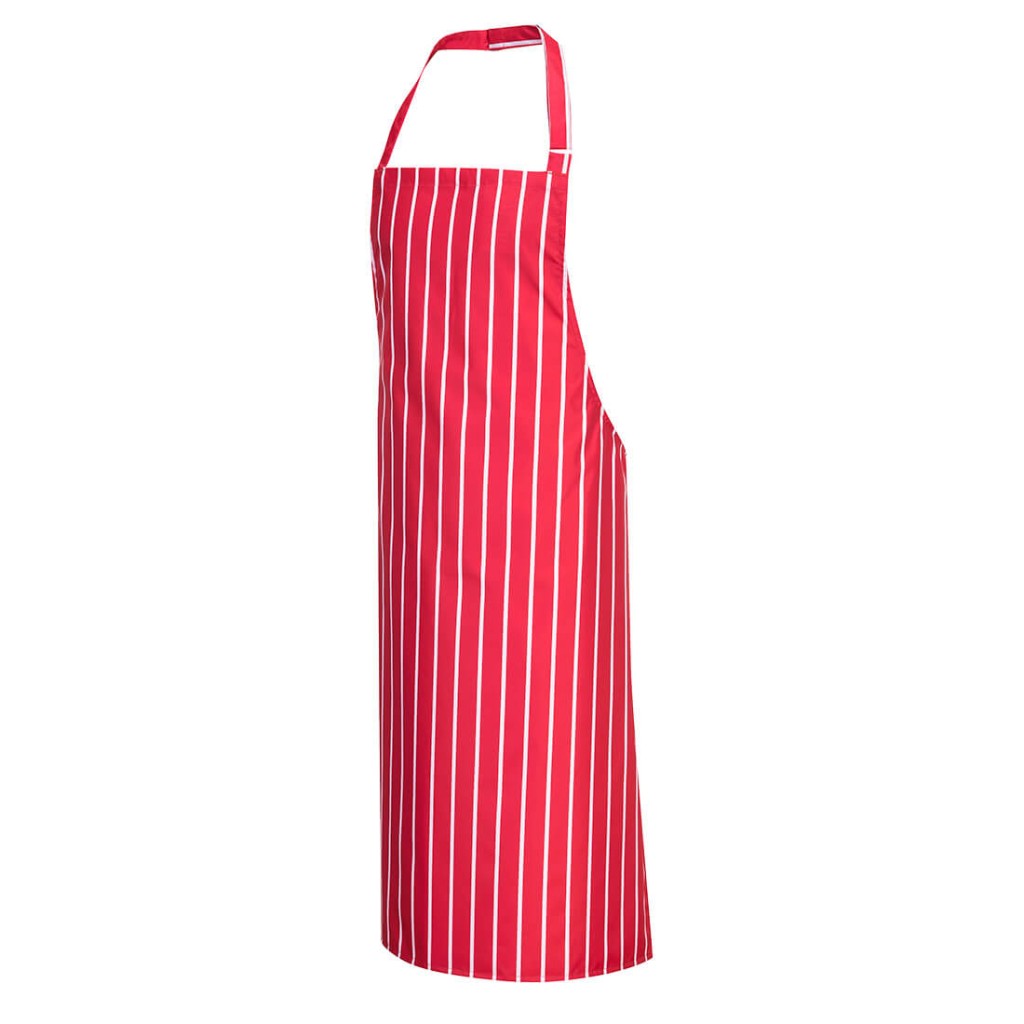A red workwear garment featuring a water-resistant outer shell, suitable for a wide range of outdoor and site work applications.