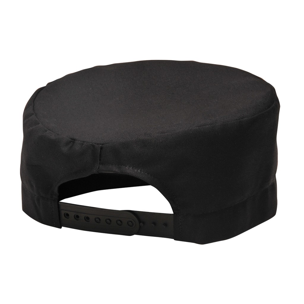 A black workwear garment designed for use on construction sites and in industrial work environments.,