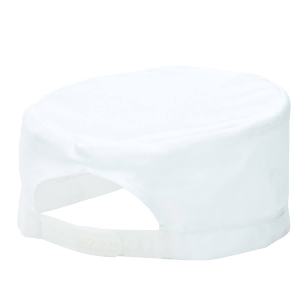 A white workwear garment designed for use on construction sites and in industrial work environments.,