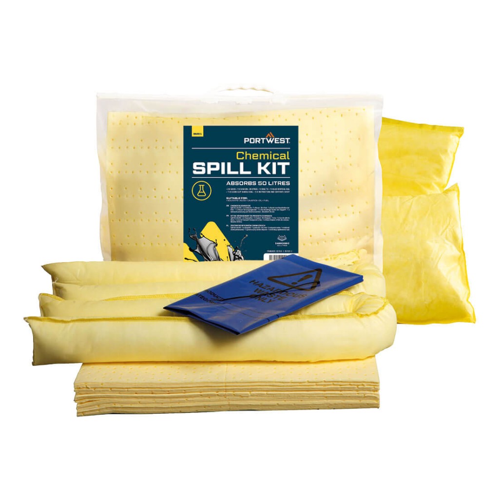 A workwear garment designed for use on construction sites and in industrial work environments.,