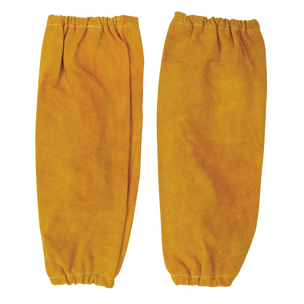 A tan workwear garment featuring flame-resistant fabric, suitable for a wide range of outdoor and site work applications.