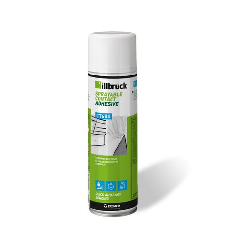 illbruck CT600 Sprayable Contact Adhesive 500ml - 12 Pack