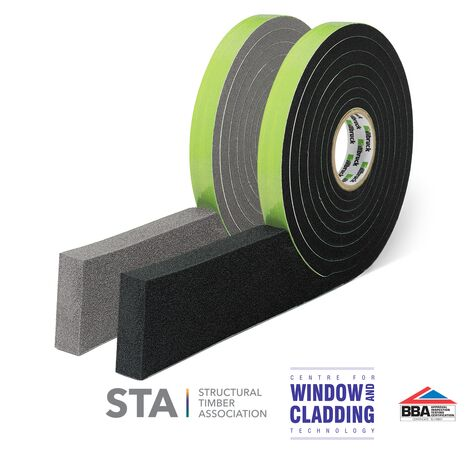 illbruck TP600 Compriband Tape NG 35 13-32mm Gap 4mtr Roll