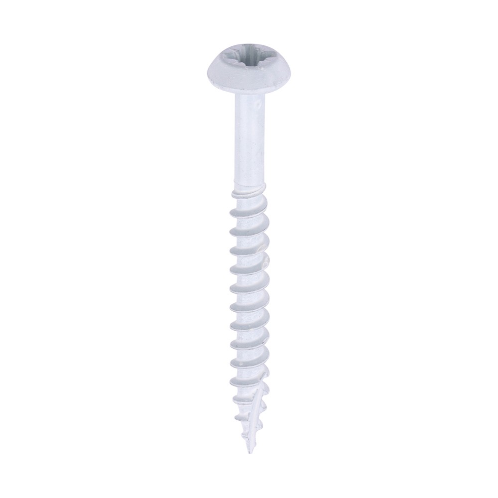 Timco Rainwater Woodscrews Low Profile Pan Pozi Black