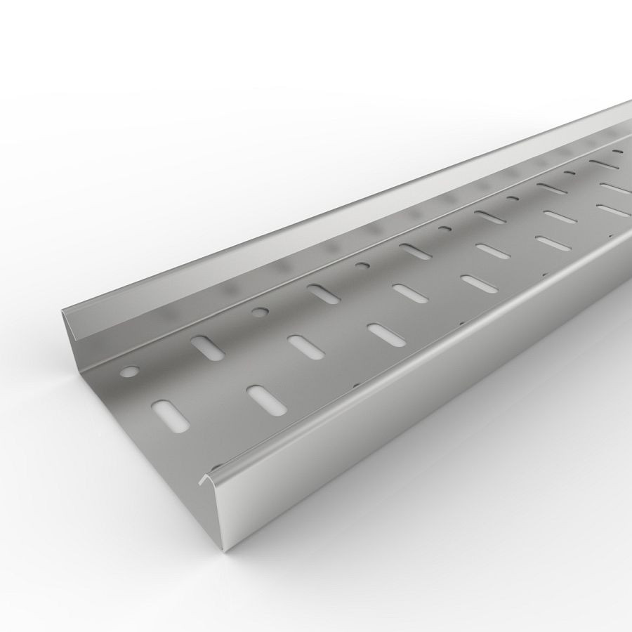 Cable Tray M/Duty Pg Return Flange 150mm x 3Mtr