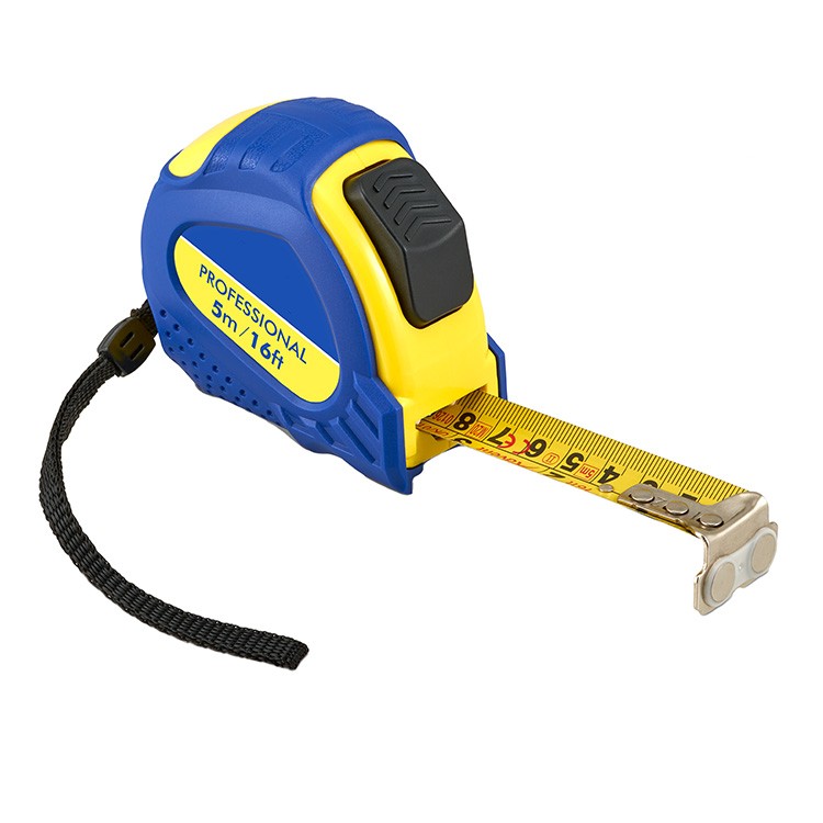 Self locking outlet tape measure