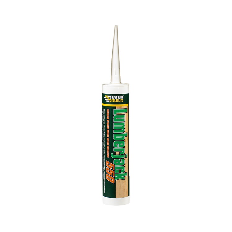 Everbuild LumberJack 550 Buff Sealant Tube