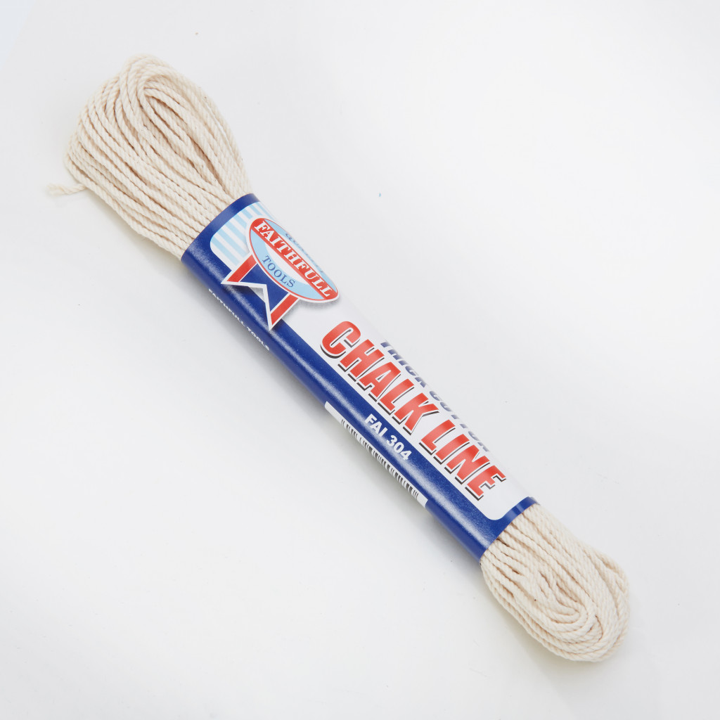 Faithfull 304 Cotton Chalk Line 18Mtr 12Pk