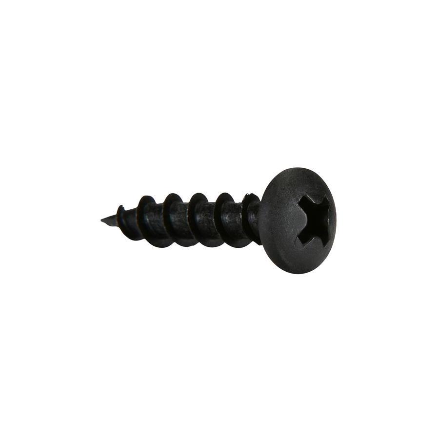 Woodscrew Blackjap Round Slotted