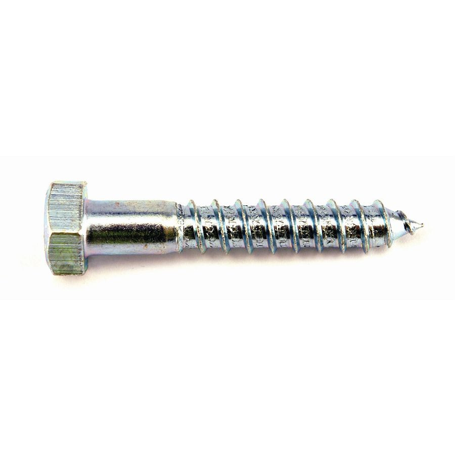 Coachscrew M6 Hex Head BZP 50 Pack