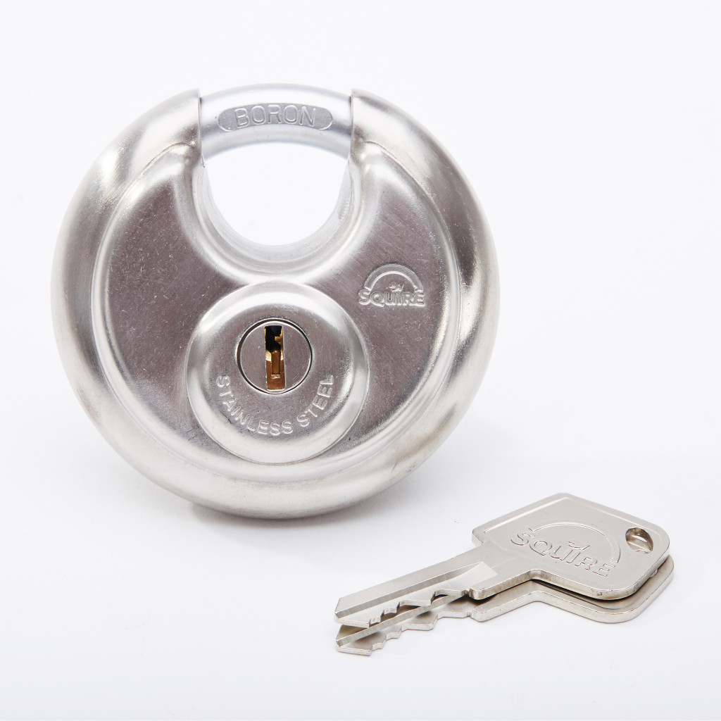 Disc Style Padlock