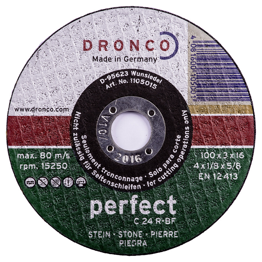 Dronco Abrasive Stone Cut Discs