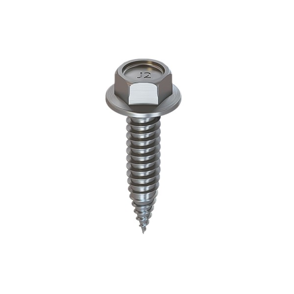 A steel 5.5×25mm hex-head screw with a partially threaded shaft, designed for general-purpose structural fastening.