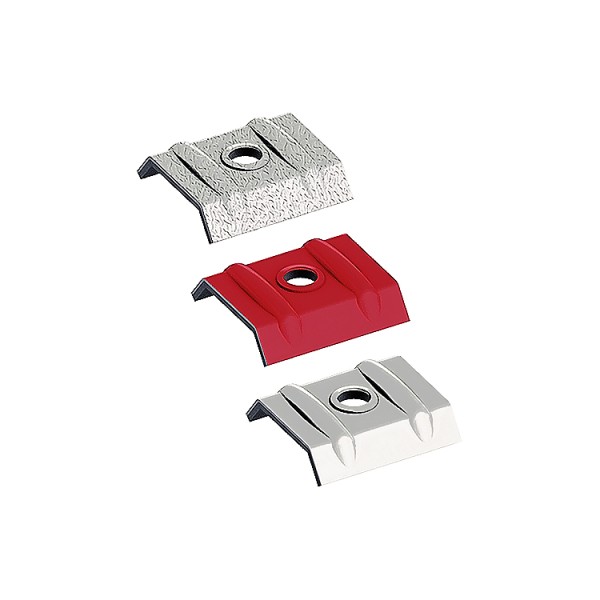 A steel flat washer with a central hole for use with a bolt or screw to distribute clamping load and protect the mating surface.,