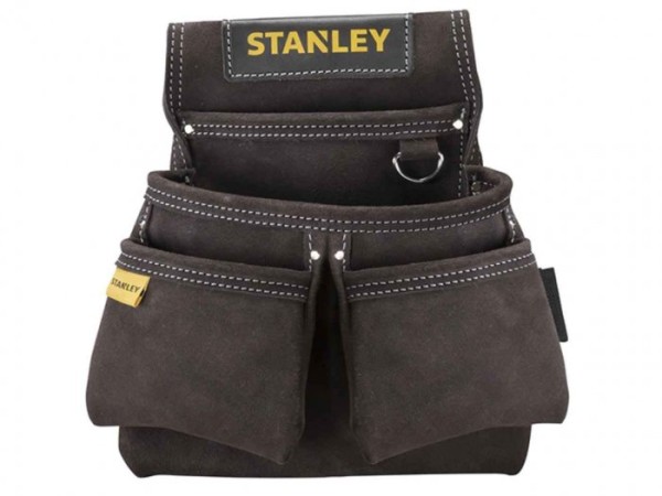 Stanley STA180116 Leather Double Nail Pocket Pouch