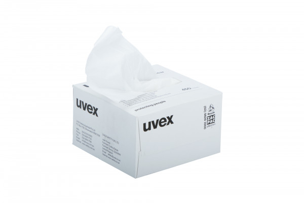 Photo of Uvex cleaning wipes