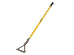 A Roughneck hand tool with a metal working end and an ergonomic handle, designed for general construction and maintenance tasks.