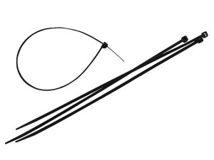 Faithfull FAICT200B Cable Ties Black 3.6 x 200mm (Pack 100)