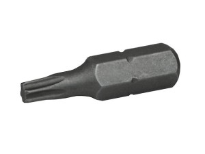 Faithfull FAISBT1025 Torx S2 Grade Steel Screwdriver Bits TX10 x 25mm (Pack 3)