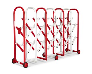 A steel Armorgard heavy-duty site storage unit with a steel construction, secure locking, and a load-rated base.