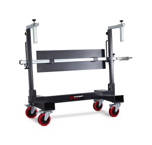 A steel Armorgard heavy-duty site storage unit with a steel construction, secure locking, and a load-rated base.