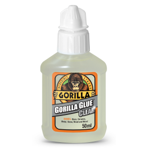 A 50ml container of Gorilla construction adhesive or sealant, displayed against a white background.