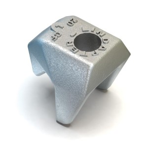A bright zinc plated M12 flat washer with a central hole for use with a bolt or screw to distribute clamping load and protect the mating surface.,