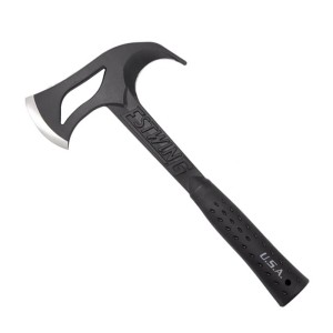 A Estwing hand tool with a metal working end and an ergonomic handle, designed for general construction and maintenance tasks.