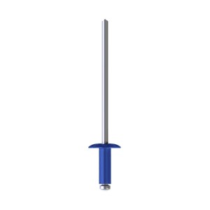 A product image of CHROMAFIX Dome Head Rivets painted in RAL 5010,