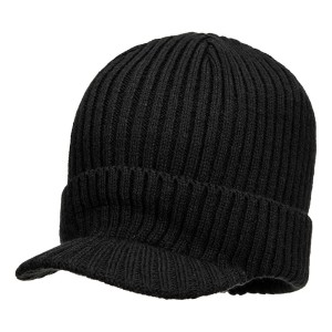 A black workwear garment designed for use on construction sites and in industrial work environments.,
